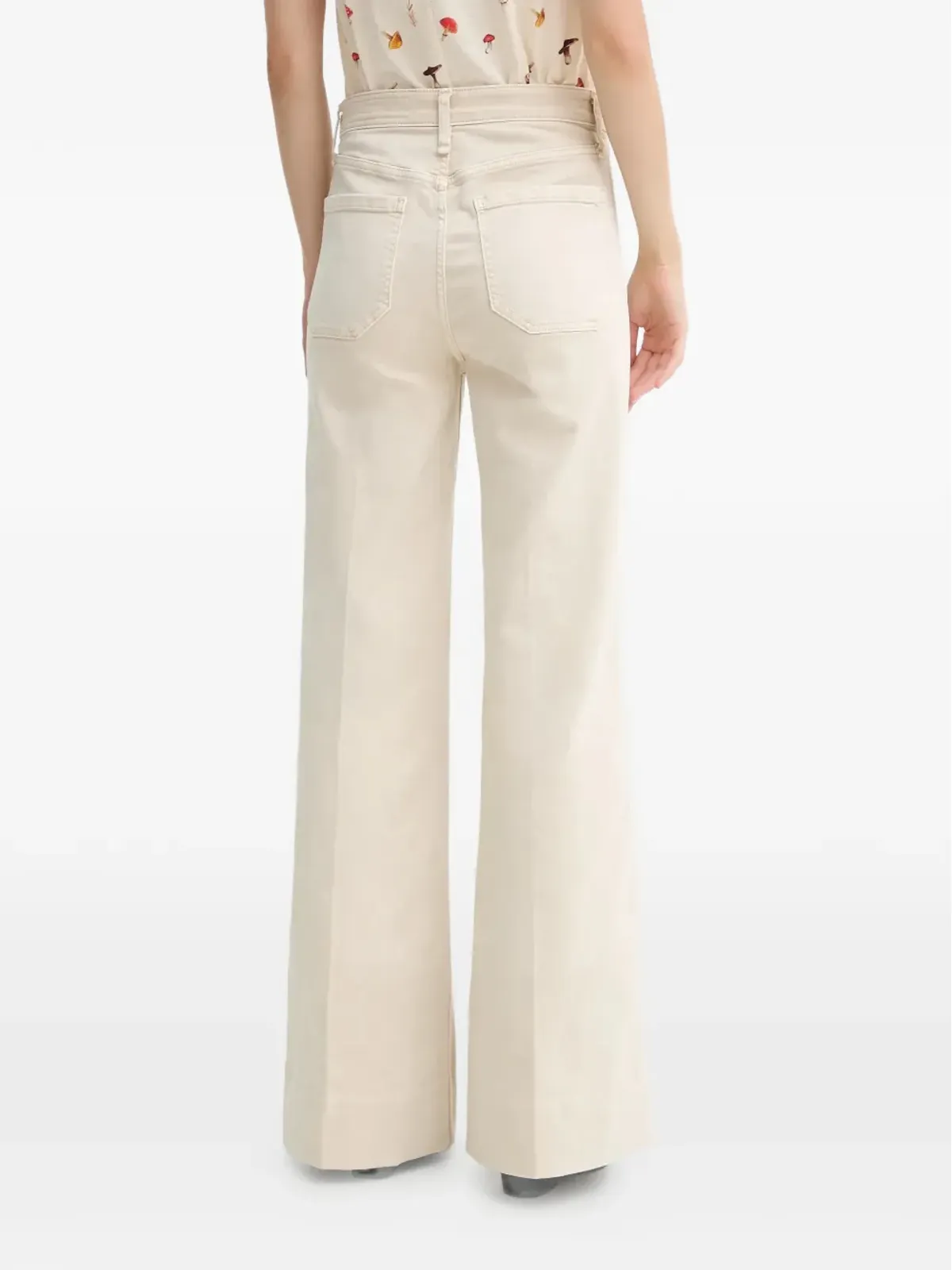 rag & bone チェーンディテールのフレアジーンズ - 画像3