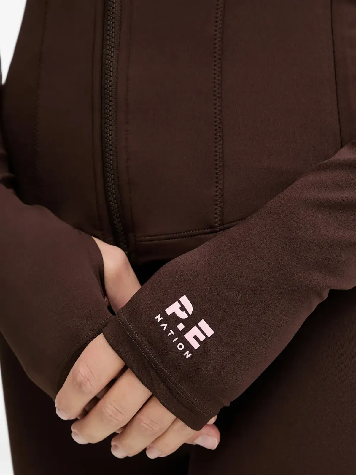 P.E Nation ロングスリーブジップスウェットシャツ - 画像5