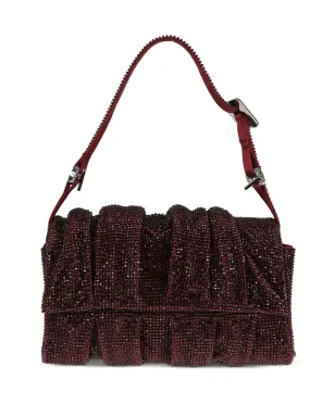 Benedetta Bruzziches Iris Miss crystal-embellished shoulder bag - Purple - サムネイル1