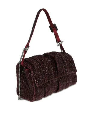 Benedetta Bruzziches Iris Miss crystal-embellished shoulder bag - Purple - サムネイル3