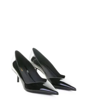 Le Silla ポインテッドトゥ ヒールパンプス - ブラック - サムネイル2