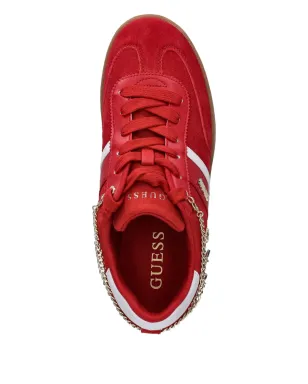 GUESS USA Naoko チェーンディテール スニーカー レッド - サムネイル3