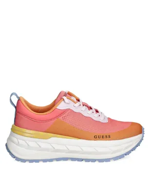 GUESS USA Runit レースアップスニーカー - ピンク - サムネイル1