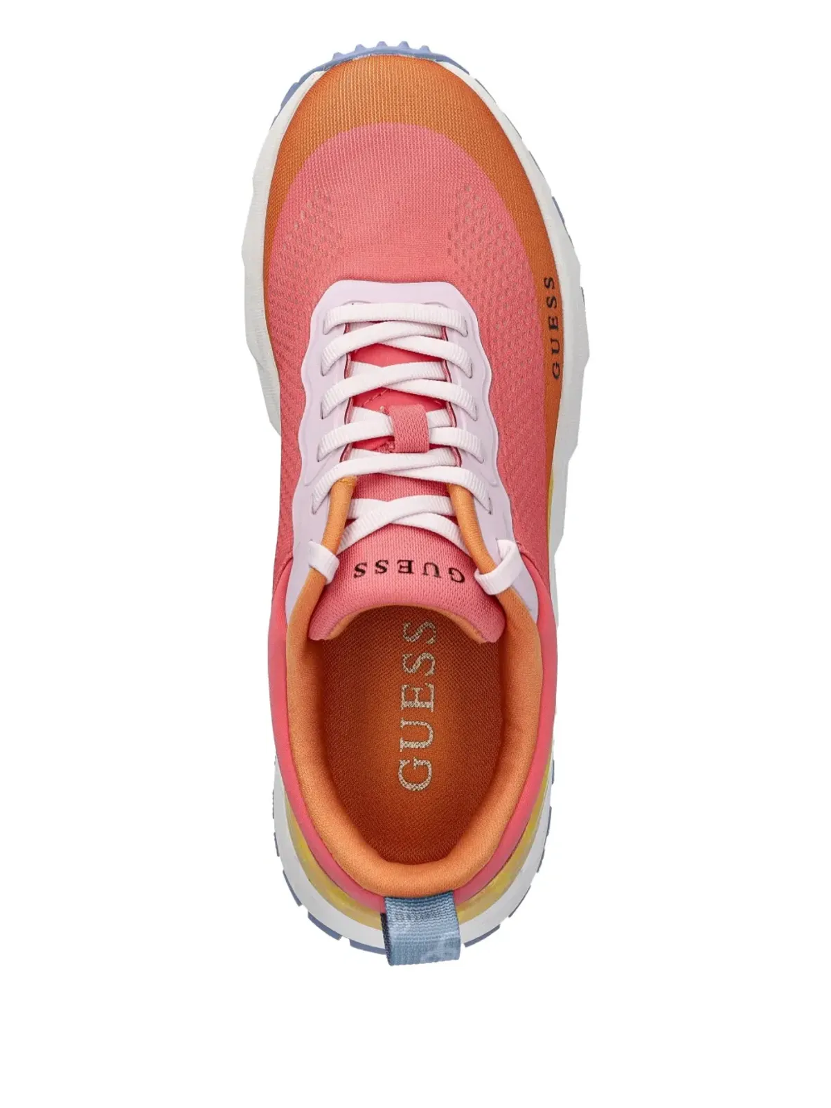 GUESS USA Runit レースアップスニーカー - ピンク - 画像4