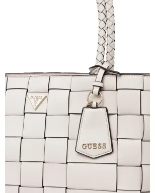 GUESS USA 編み込みハンドルのトートバッグ - サムネイル4