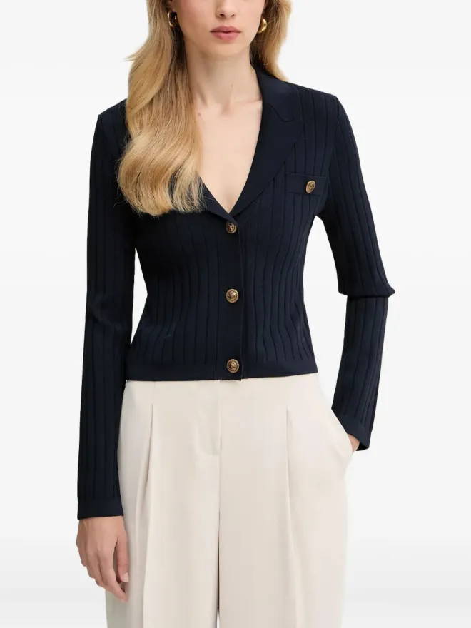 GUESS USA GUESS USA ボタン留めリブ編みカーディガンの商品画像