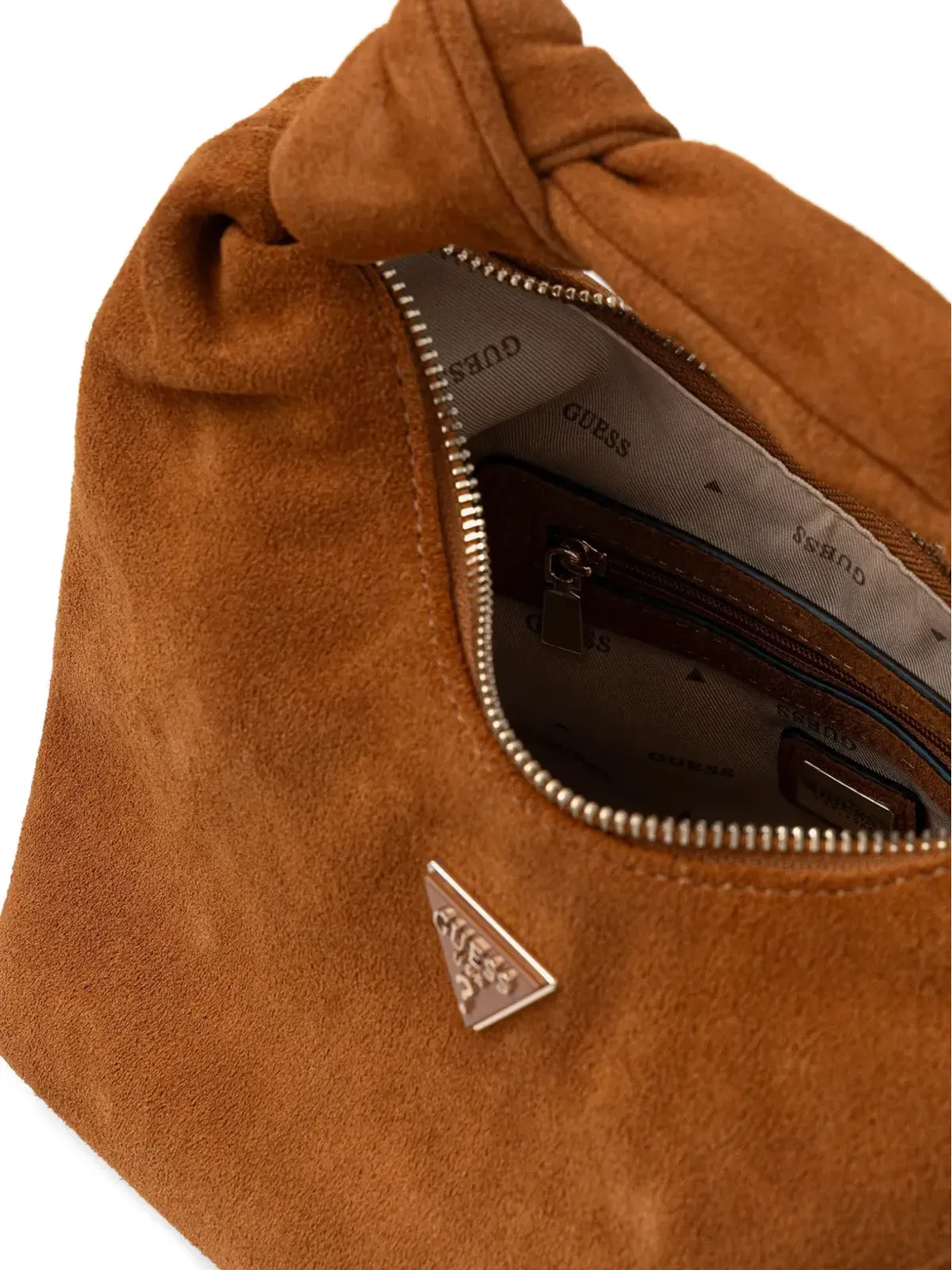 GUESS USA イソッタ ノットチェーン トートバッグ - 画像5