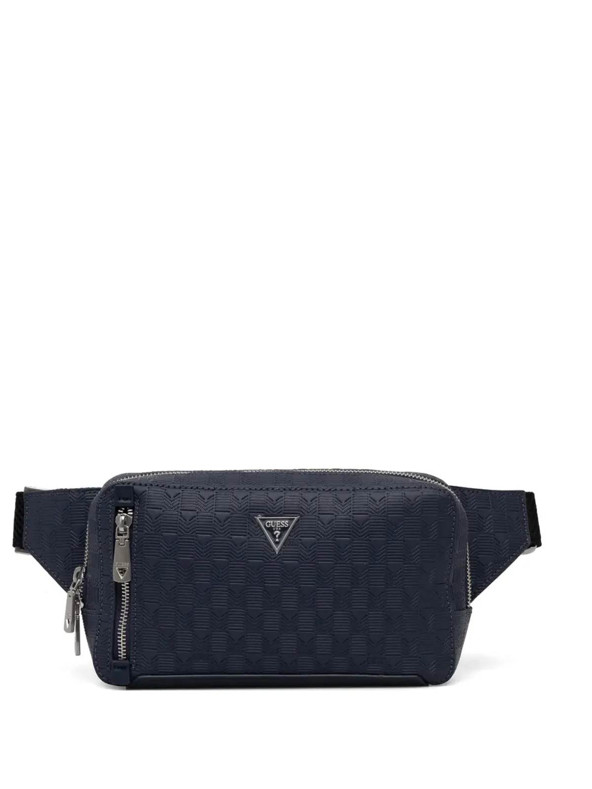 GUESS USA トリーノ ジップ ロゴ ベルトバッグ - ブルー - 画像1