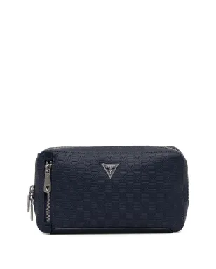 GUESS USA トリーノ ジップ ロゴ ベルトバッグ - ブルー - サムネイル5