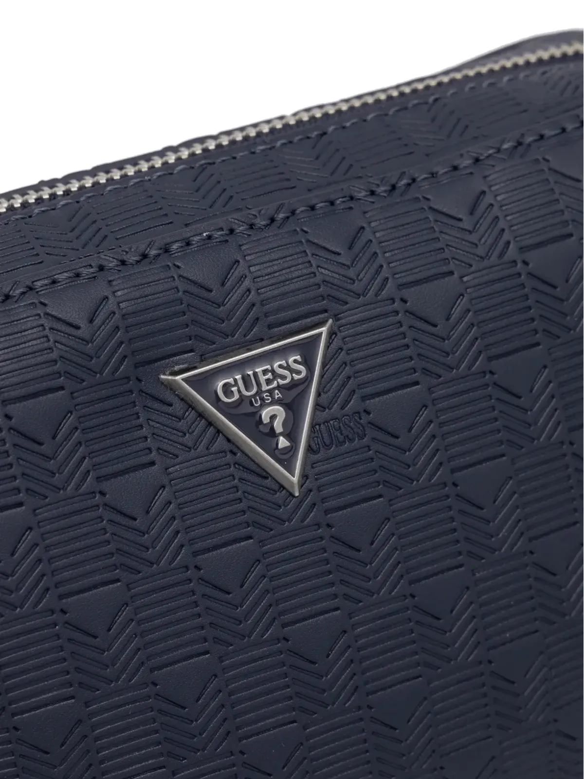 GUESS USA トリーノ ジップ ロゴ ベルトバッグ - ブルー - 画像4