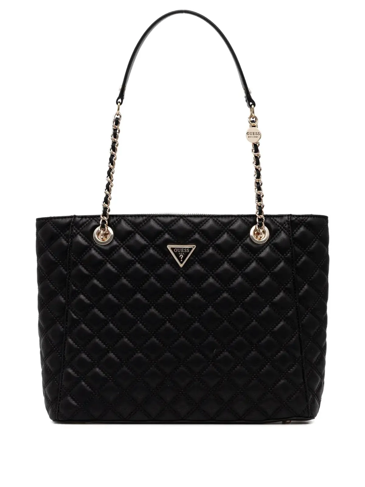 GUESS USA Giully キルティング トートバッグ - 画像1
