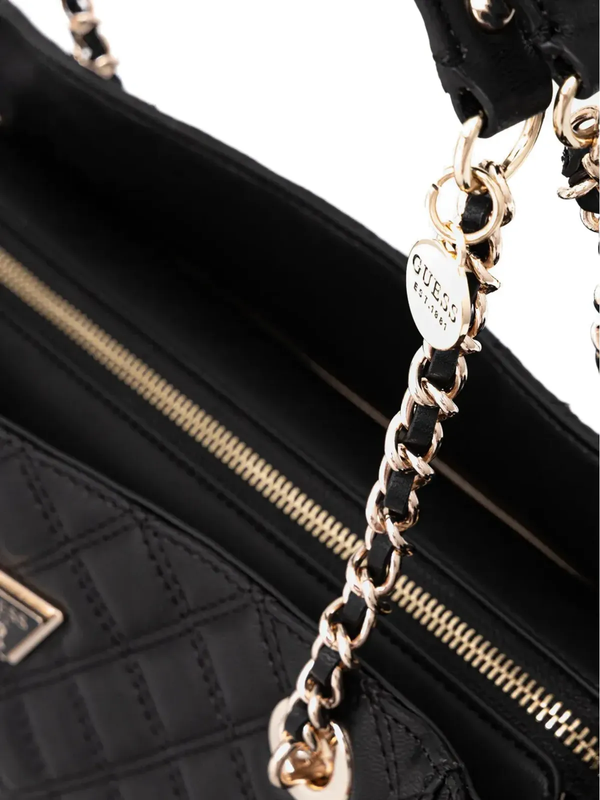 GUESS USA Giully キルティング トートバッグ - 画像3