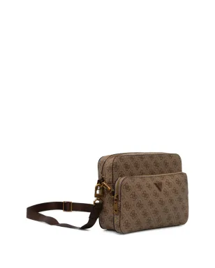 GUESS USA モノグラムジップメッセンジャーバッグ - サムネイル2
