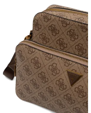 GUESS USA モノグラムジップメッセンジャーバッグ - サムネイル3