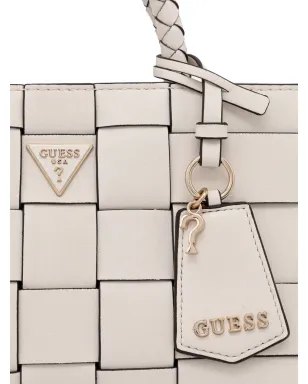 GUESS USA 編み込みハンドル トートバッグ - サムネイル3