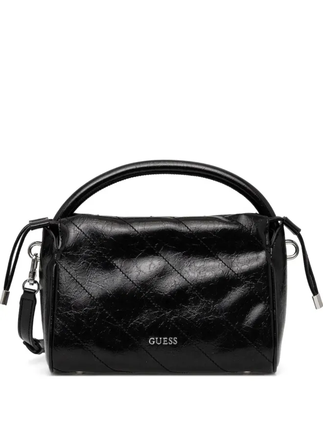 GUESS USA GUESS USA Amys キルティング トップハンドル トートバッグ ブラックの商品画像
