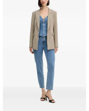 GUESS USA ジップ付きペプラムトップ - Blue - サムネイル2