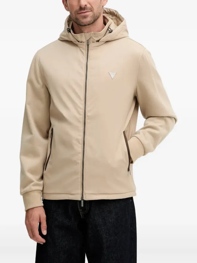 GUESS USA GUESS USA フード付きロゴパッチジャケットの商品画像