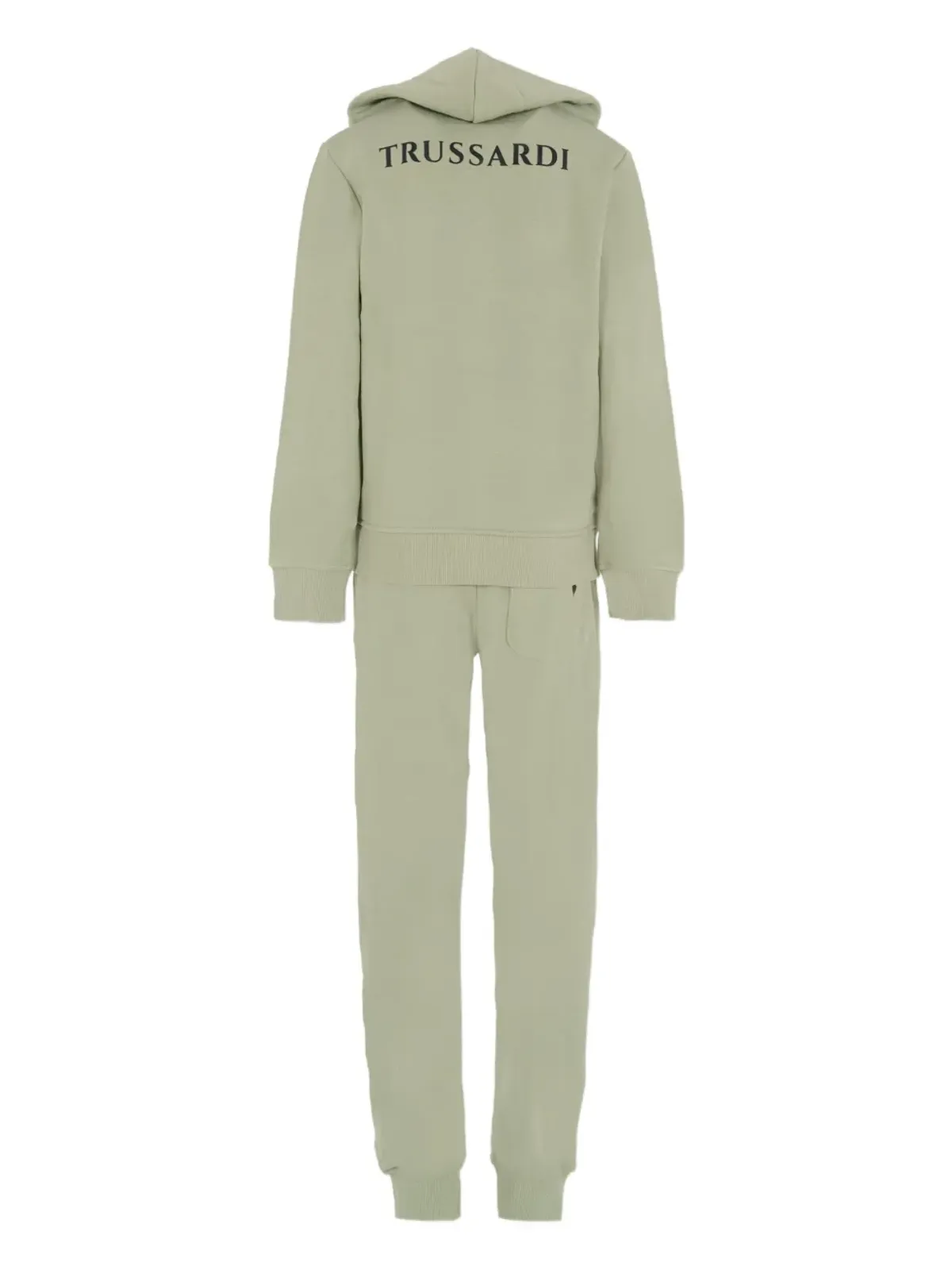 TRUSSARDI JUNIOR フード付きジップアップ・トラックスーツ - 画像3