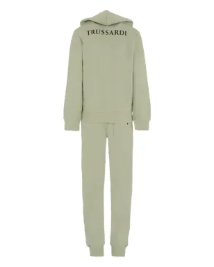 TRUSSARDI JUNIOR フード付きジップアップ・トラックスーツ - サムネイル3