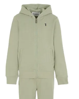 TRUSSARDI JUNIOR フード付きジップアップ・トラックスーツ - サムネイル4