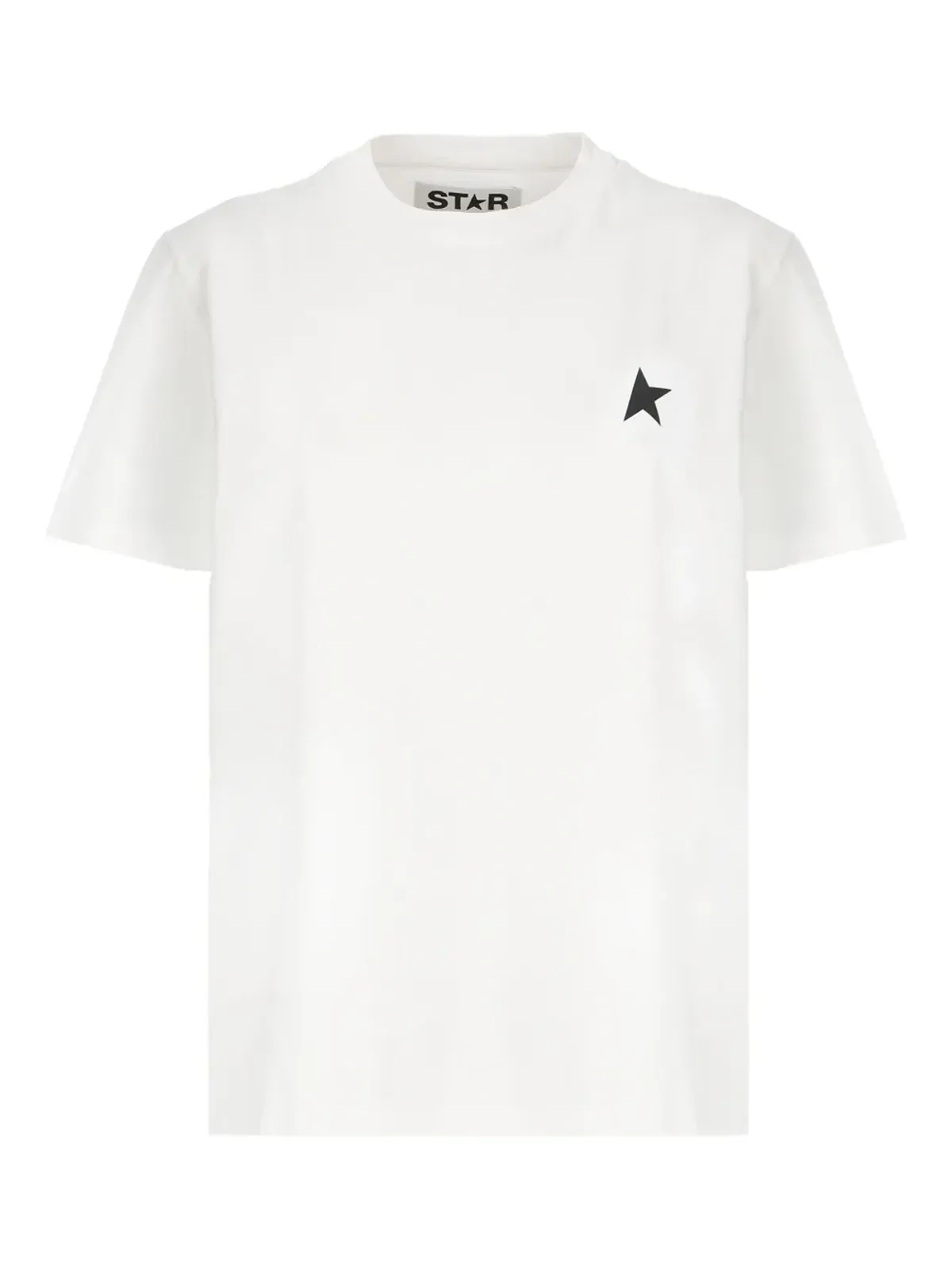 Golden Goose クルーネック コットンTシャツ - ホワイト - 画像1