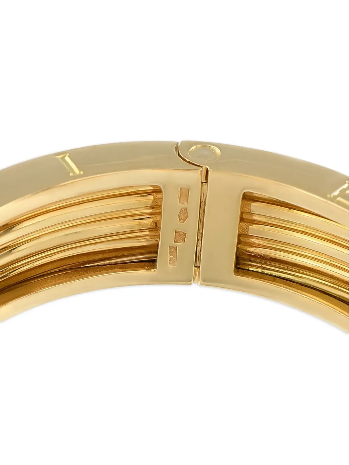 Bvlgari Pre-Owned 18Kイエローゴールド B.Zero1 ブレスレット - 画像3