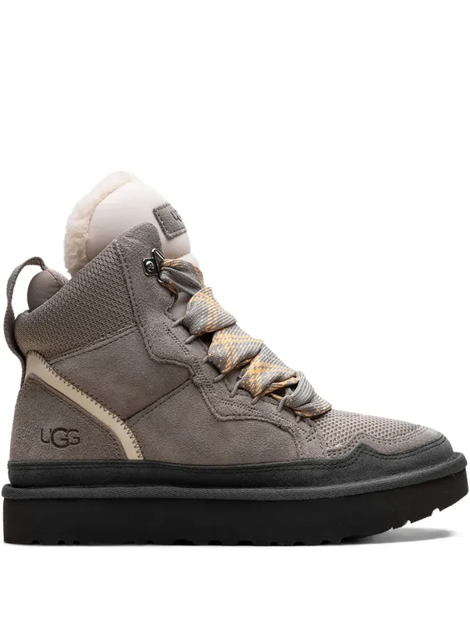 UGG UGG グレーのスエード・ハイカットスニーカーの商品画像