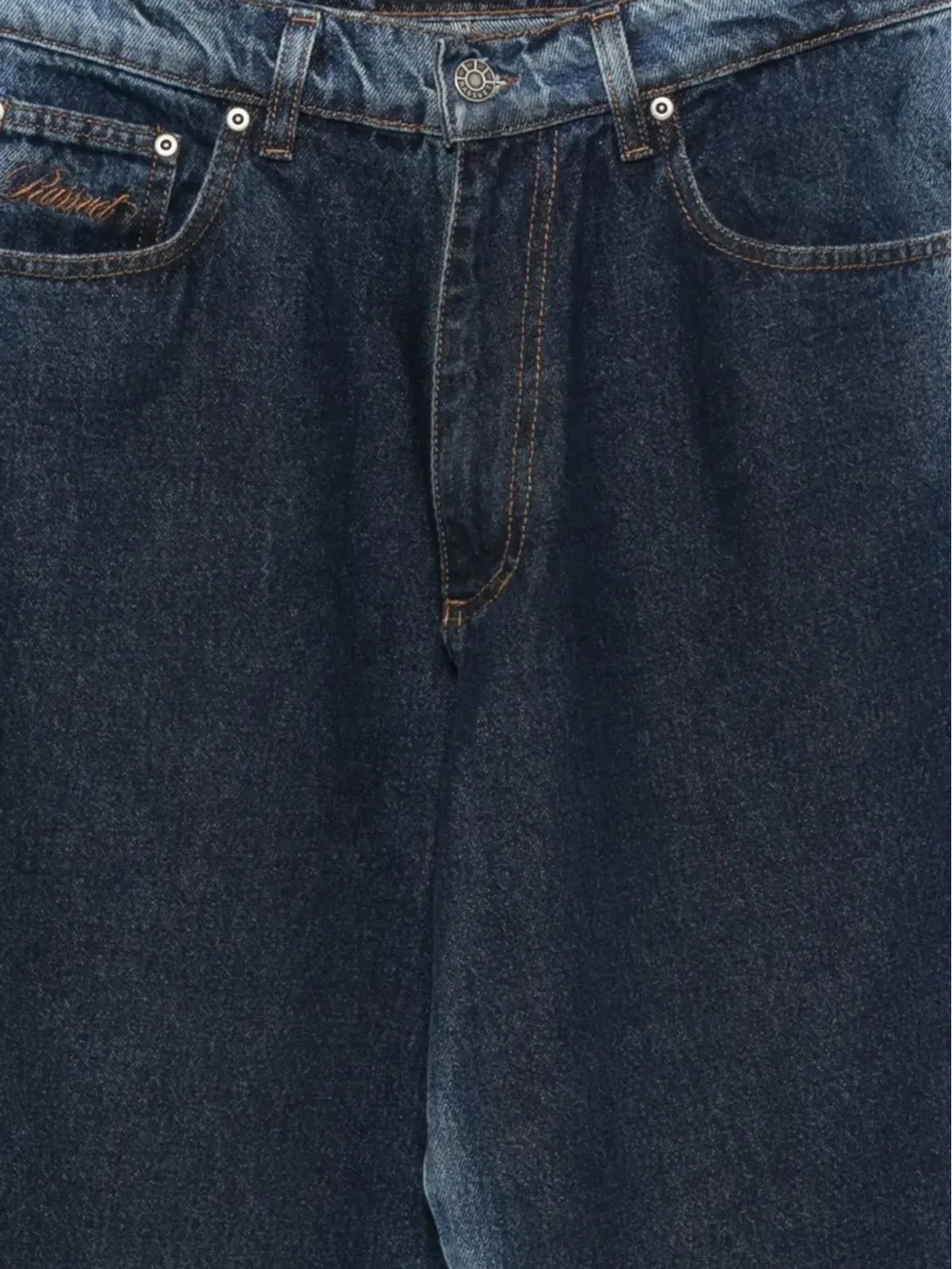 RASSVET ウォッシュドストレートレッグジーンズ - ブルー - 画像3