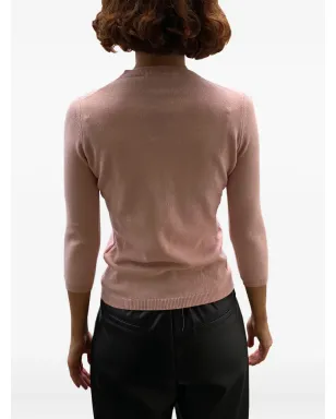 LA ROSE クルーネック カシミヤセーター - サムネイル3