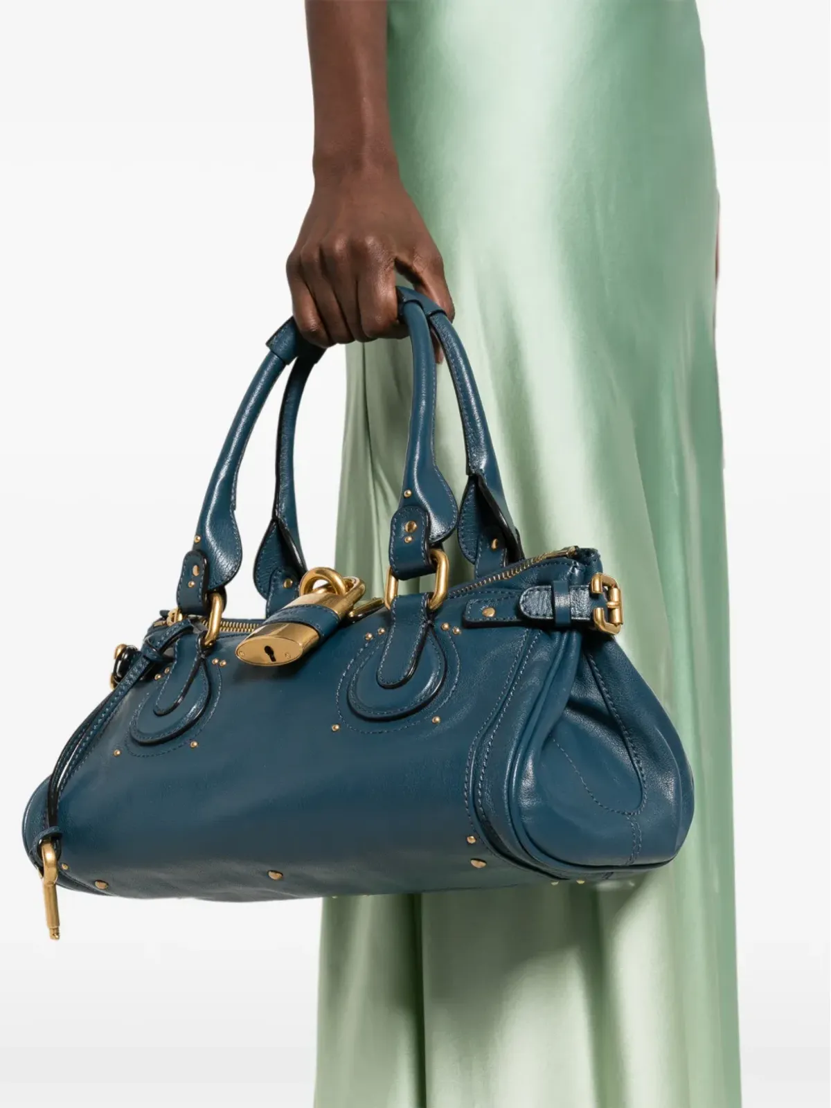 Chloé パディントン グレインドレザー ショルダーバッグ - 画像2