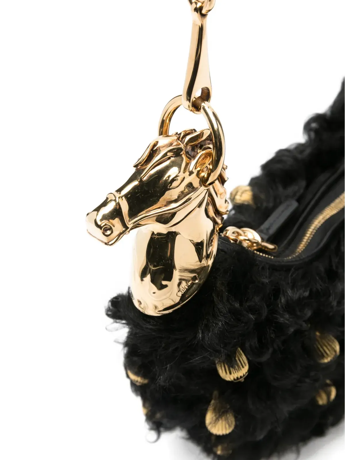 Chloé チェーンホースシアリングショルダーバッグ - 画像4