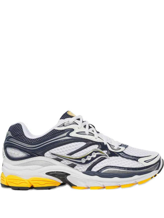 Saucony Saucony プロGrid Omni 9 ホワイト/ブルー スニーカーの商品画像