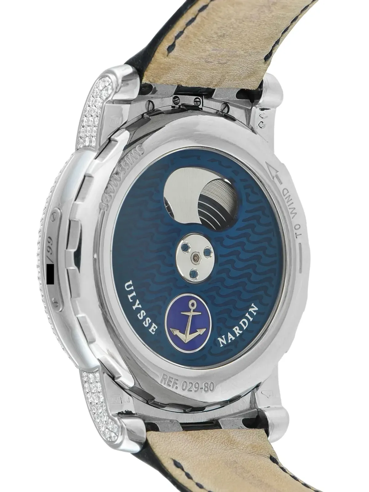 Ulysse Nardin フリーク ダイヤモンドハート ブルー - 画像3