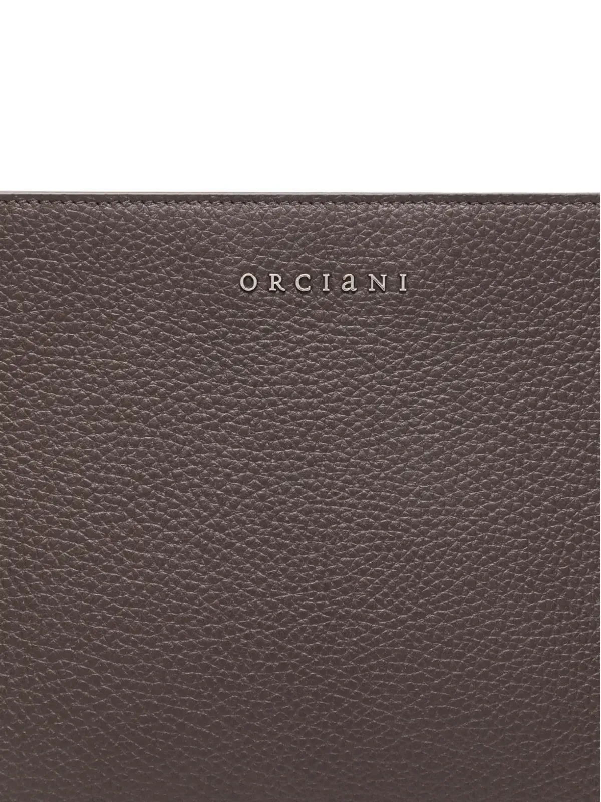 Orciani レザー クラッチバッグ - 画像4