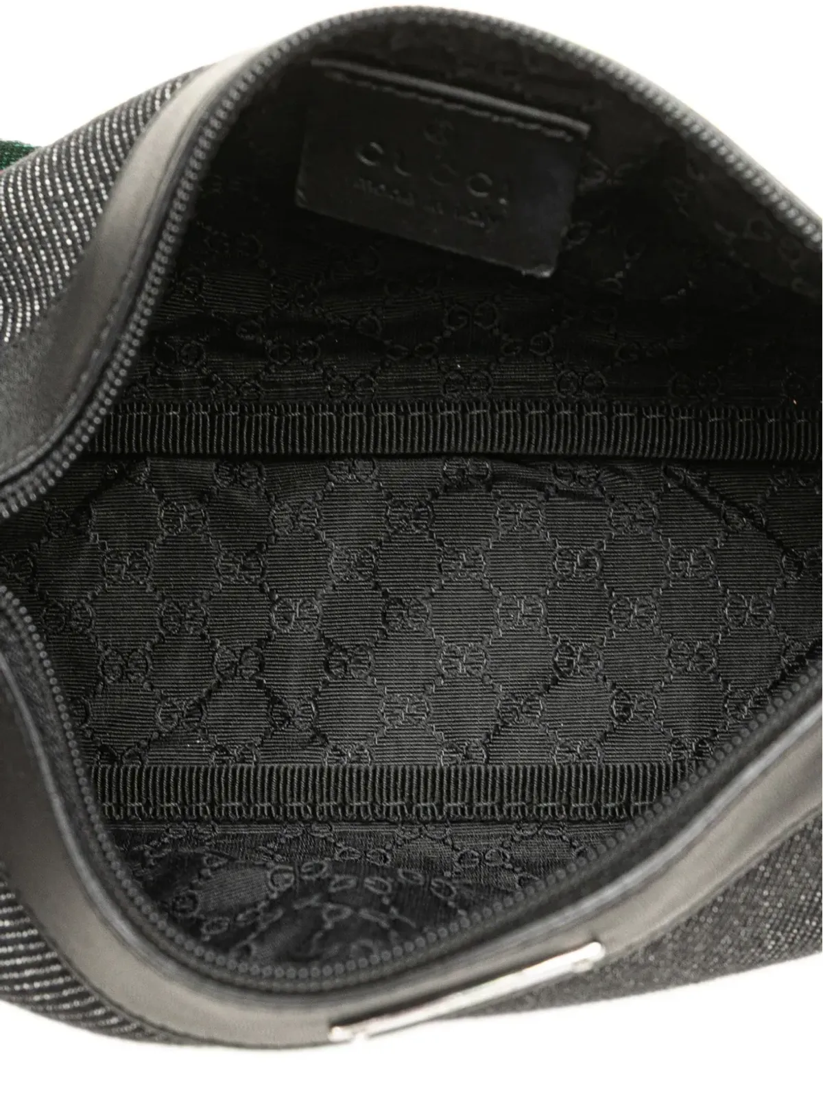 Gucci Pre-Owned デニムウェブショルダーバッグ - 画像5