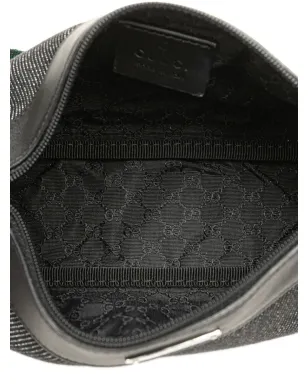Gucci Pre-Owned デニムウェブショルダーバッグ - サムネイル5