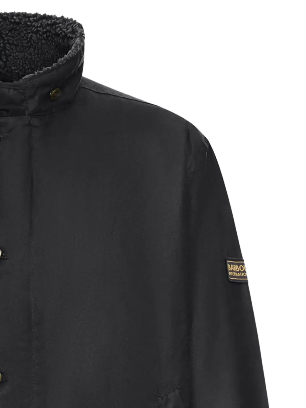 Barbour ハイネック・ボタン留めジャケット - 画像2