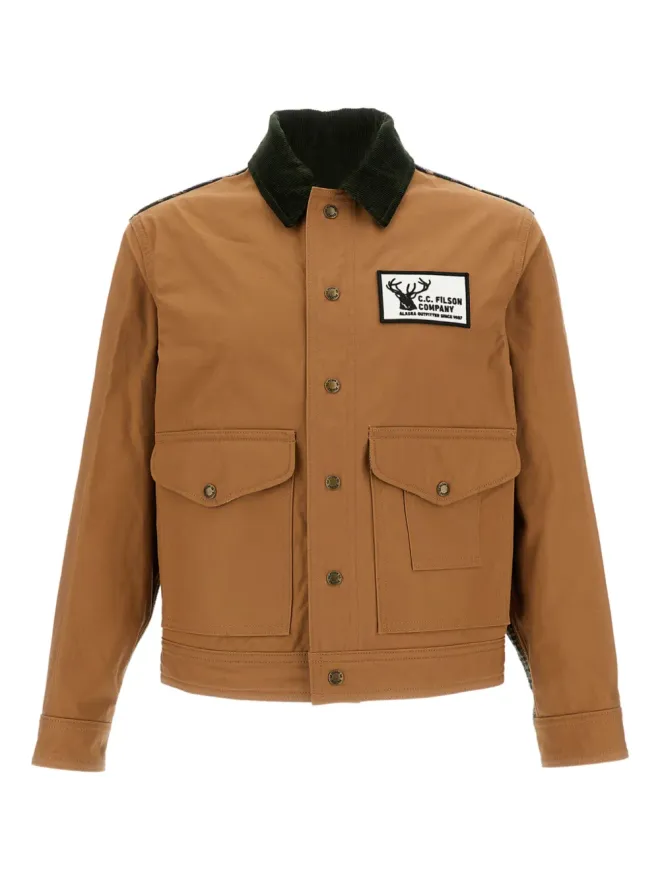 Junya Watanabe MAN Junya Watanabe MAN ベルベットカラー・パッチジャケットの商品画像