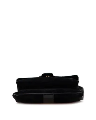 Gucci ビンテージ 2000-2015 スエード アリ クロスボディ バッグ - ブラック - サムネイル4