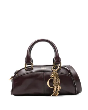 Chloé 小さなチャーム ボウリングハンドバッグ - Purple - サムネイル1