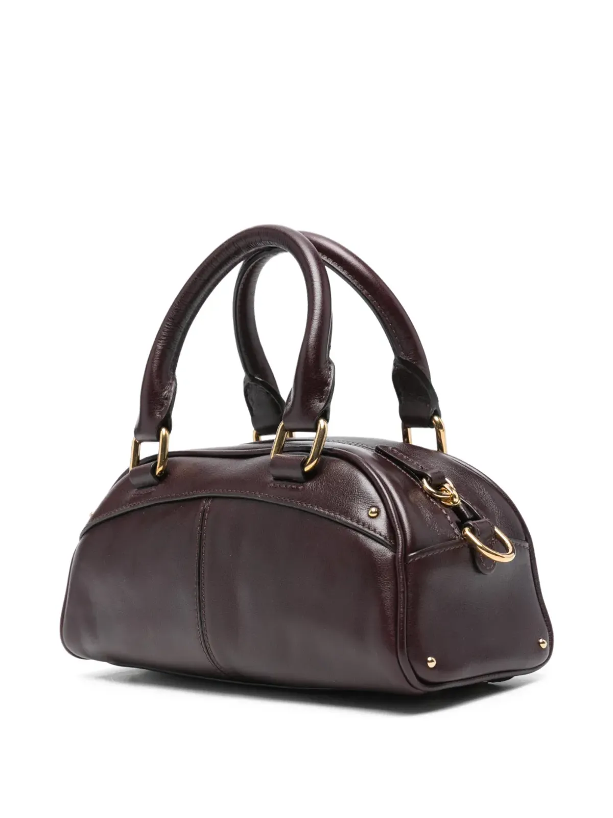 Chloé 小さなチャーム ボウリングハンドバッグ - Purple - 画像3