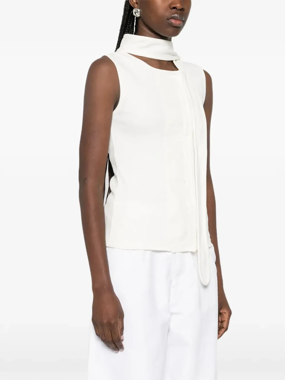 LEMAIRE sleeveless top - White - 画像3