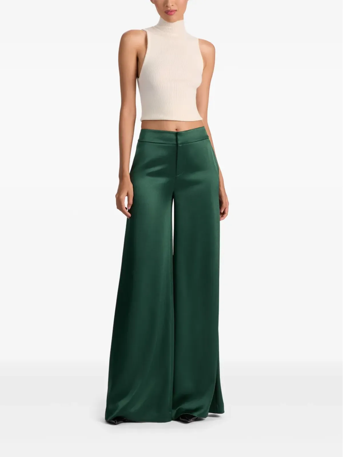alice + olivia Nessi trousers - Green - 画像2