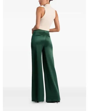 alice + olivia Nessi trousers - Green - サムネイル4