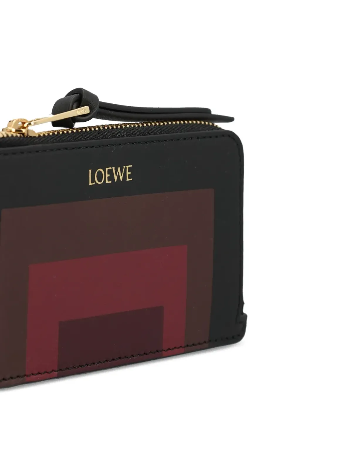 LOEWE x Albers 幾何学柄ジップウォレット - 画像4