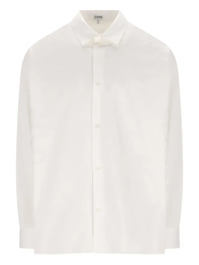 LOEWE LOEWE long-sleeve button-down shirt - Whiteの商品画像