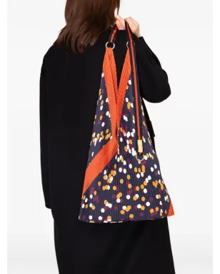 MULTITUDES BAGS Valeriaプリーツドットショルダーバッグ - ブルー - サムネイル4