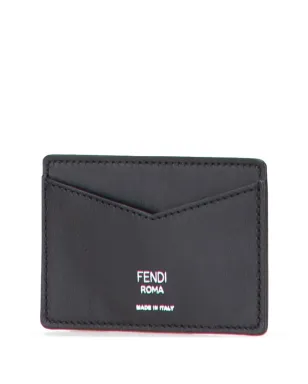 Fendi Pre-Owned Zucca コーテッドキャンバスとレザー カードホルダー - サムネイル2