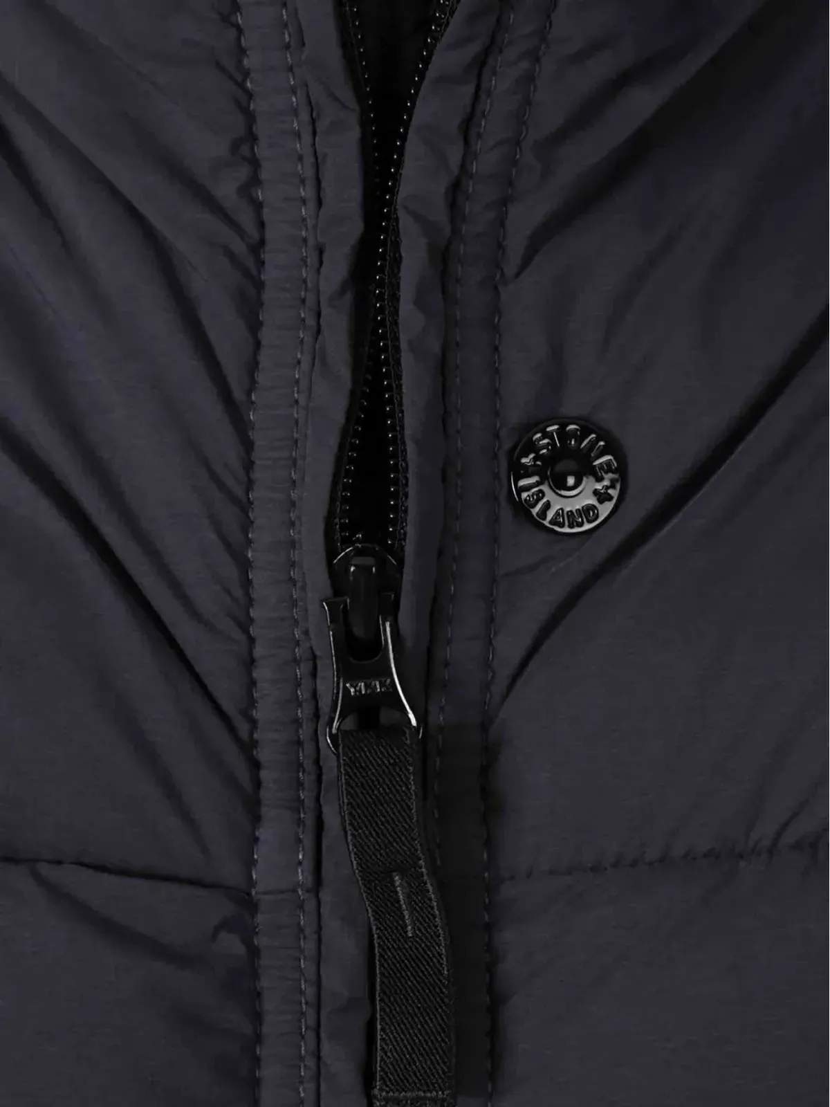 Stone Island ロゴパッチ付きキルティングジャケット - 画像3
